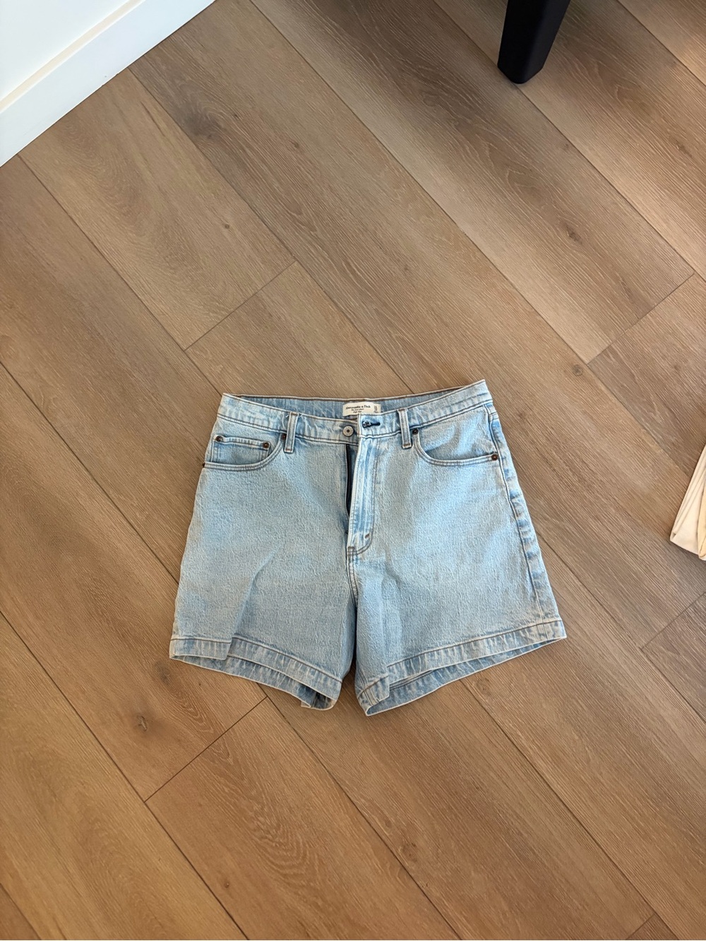 Light Blue Denim Women's Shorts